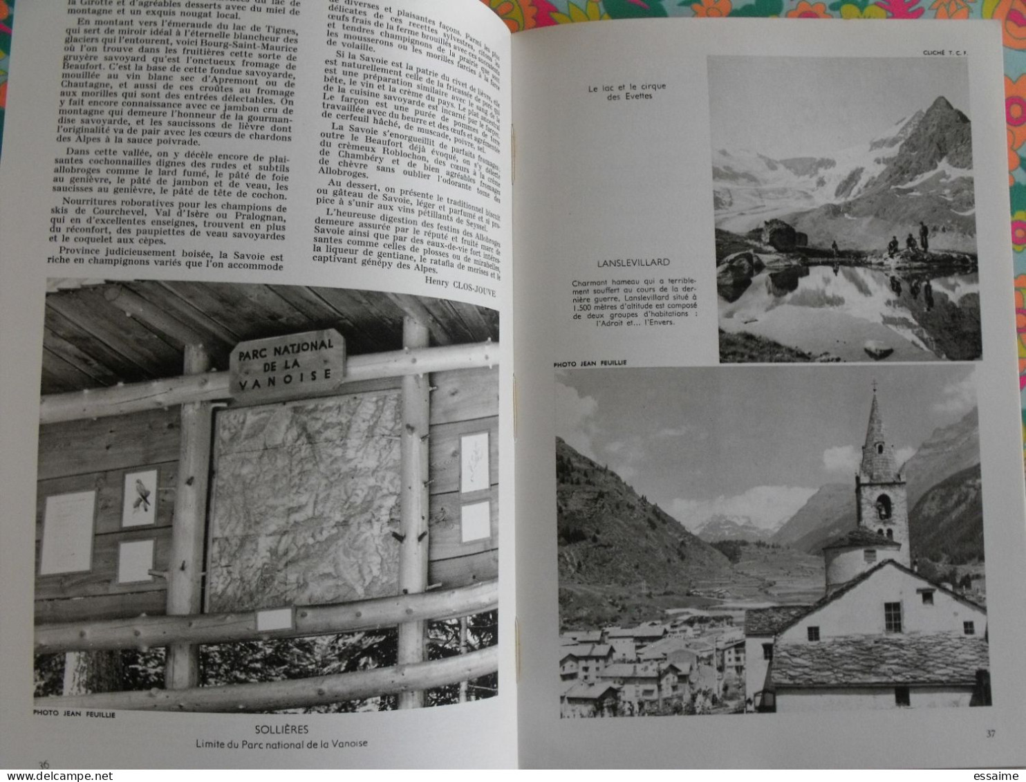 La France à table n° 132. 1968. Savoie. chambéry aix-les-bains beaufort arly aime modane bonneval chatelard. gastronomie