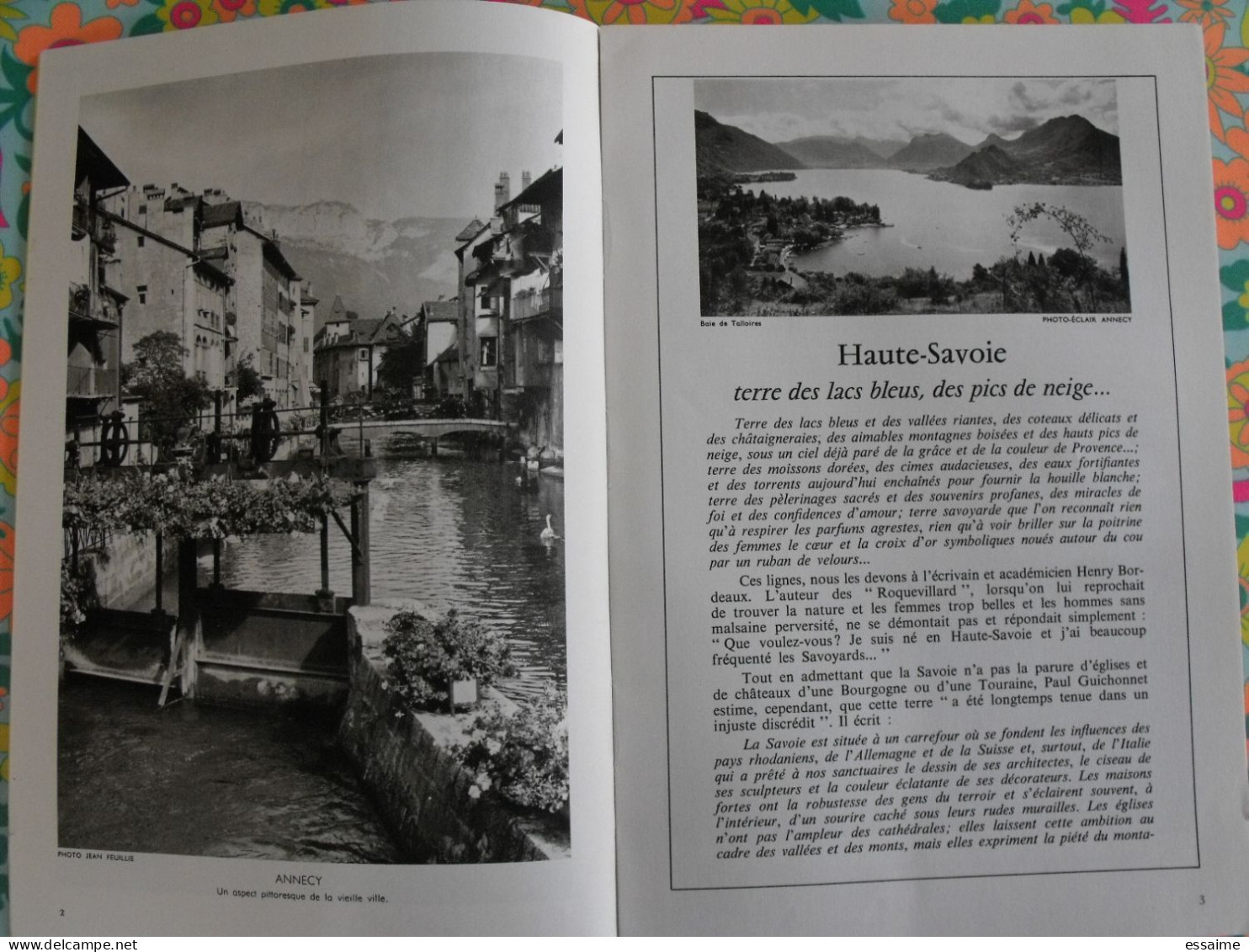 La France à Table N° 133. 1968. Haute-Savoie. Yvoire Thonon évian Dranse Chamonix Houches Argentière Megève. Gastronomie - Tourism & Regions