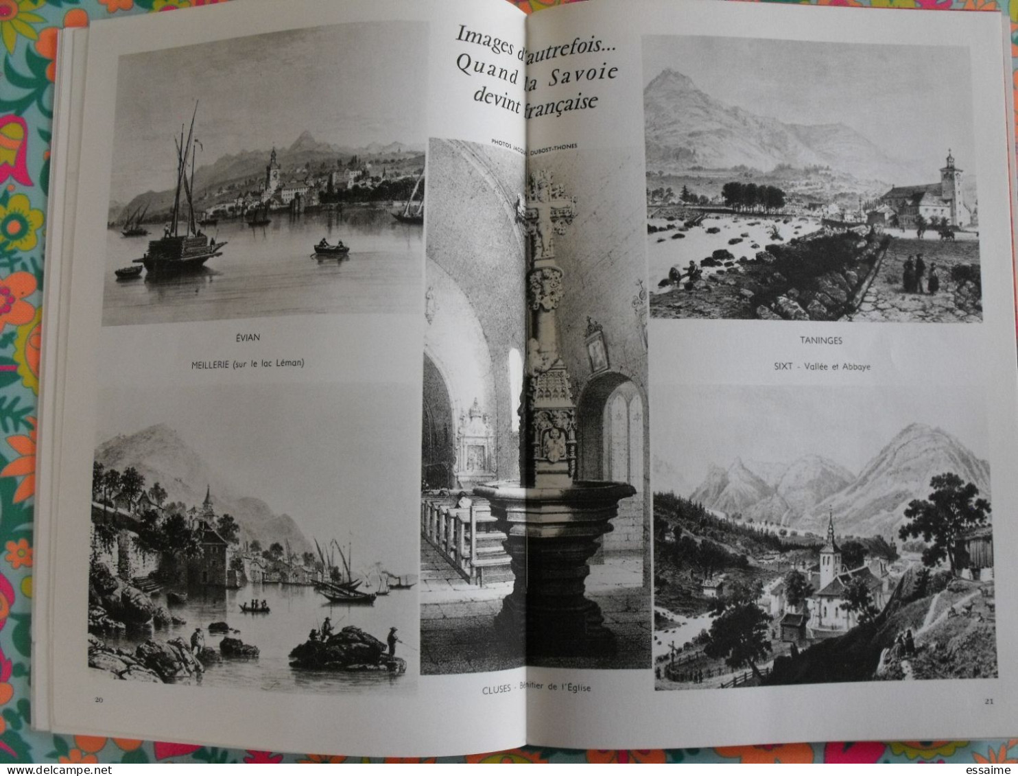 La France à table n° 133. 1968. Haute-Savoie. yvoire thonon évian dranse chamonix houches argentière megève. gastronomie