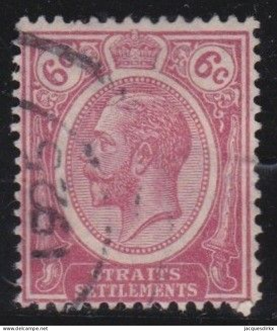 Straits Settlements        .   SG    .   228     .   Rose Pink    .     O      .    Cancelled - Straits Settlements