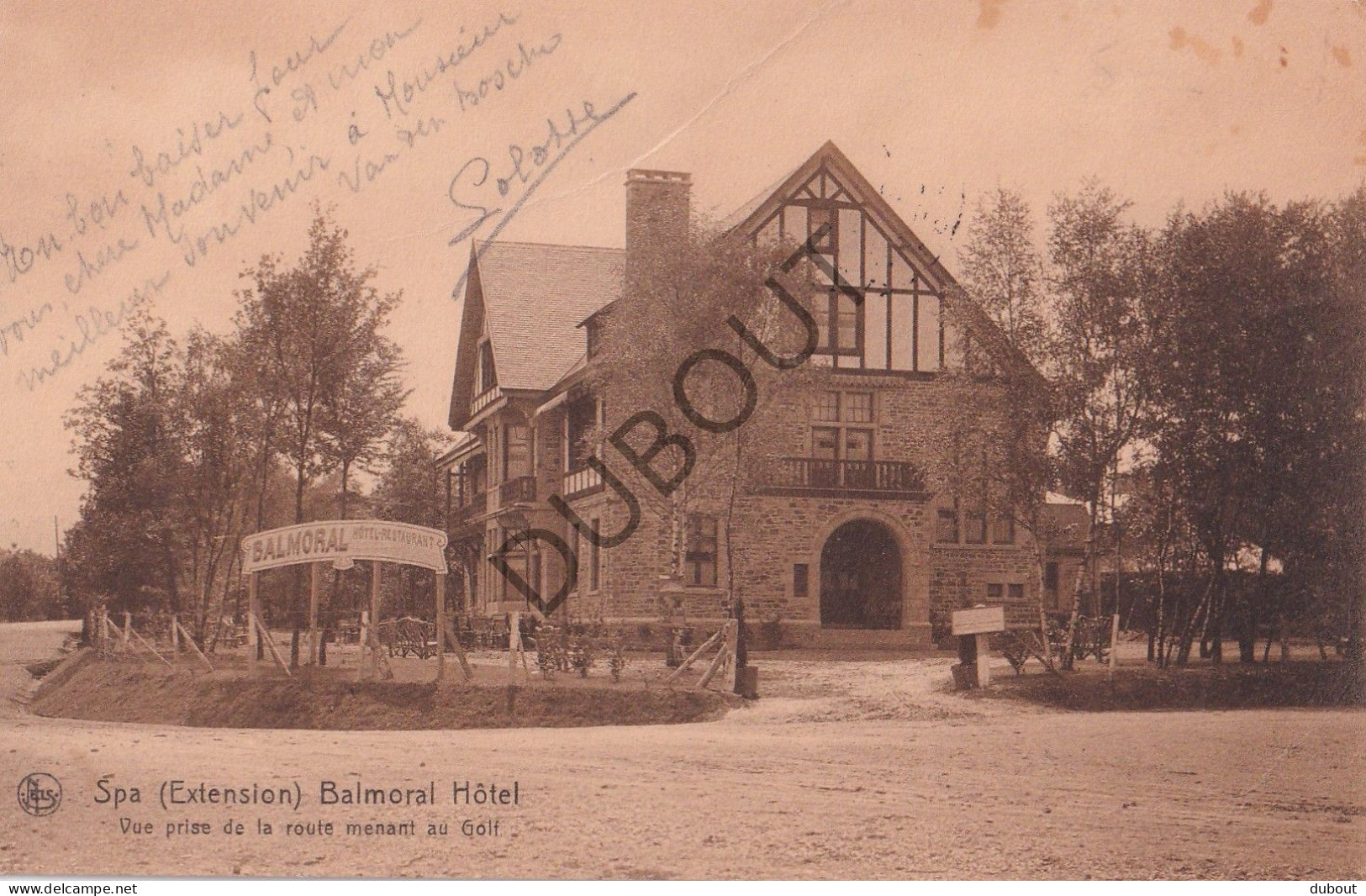 Postkaart/Carte Postale - Spa - Balmoral Hôtel (C4068) - Spa