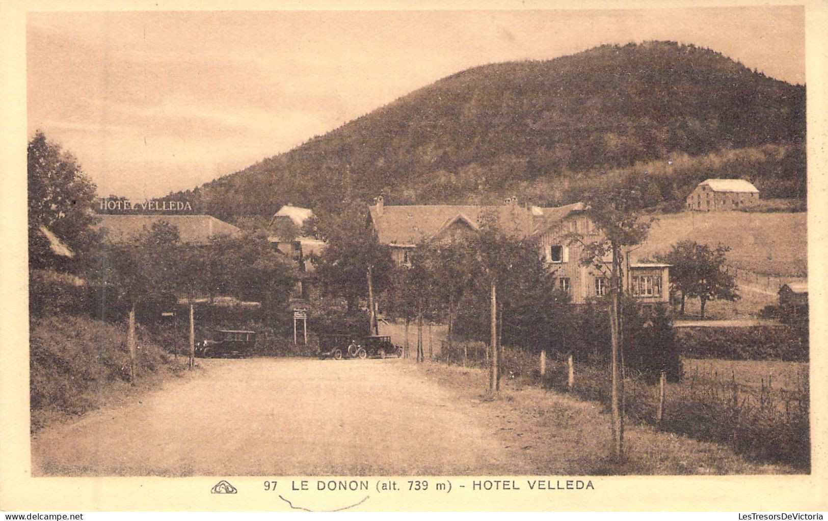 FRANCE - 88 - LE DONON - Hotel Velleda - Carte Postale Ancienne - Autres & Non Classés