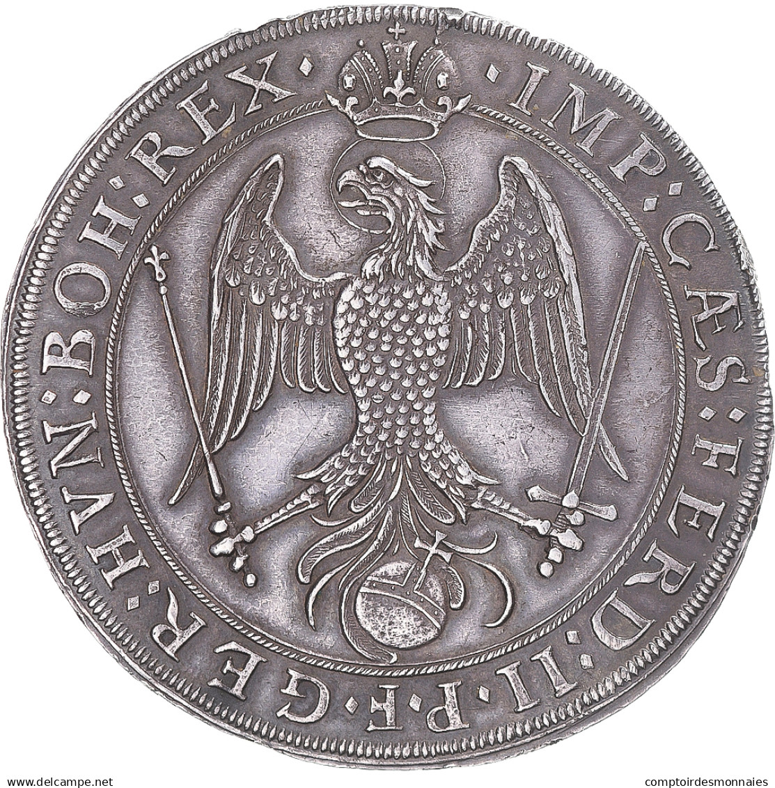 Monnaie, Etats Allemands, AUGSBURG, Frederic II, Thaler, MDCXXVI (1626) - Taler & Doppeltaler