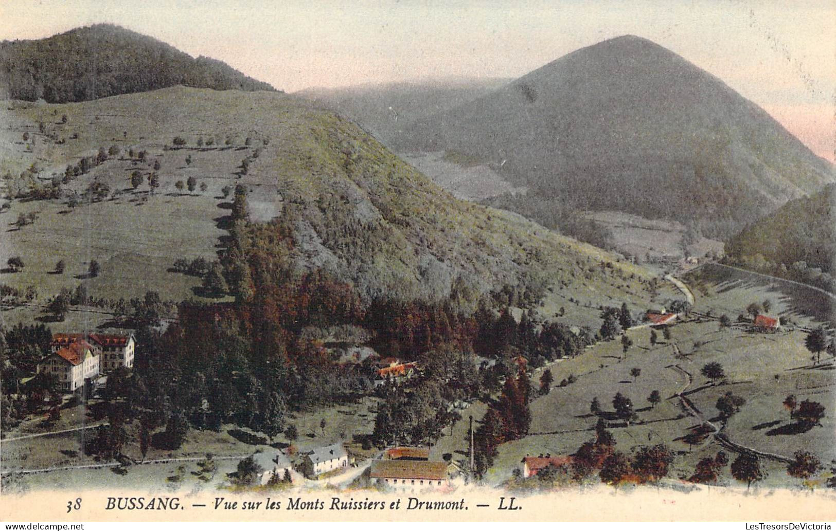 FRANCE - 88 - BUSSAN - Vue Sur Les Monts Ruissiers Et Drumont - LL - Carte Postale Ancienne - Bussang