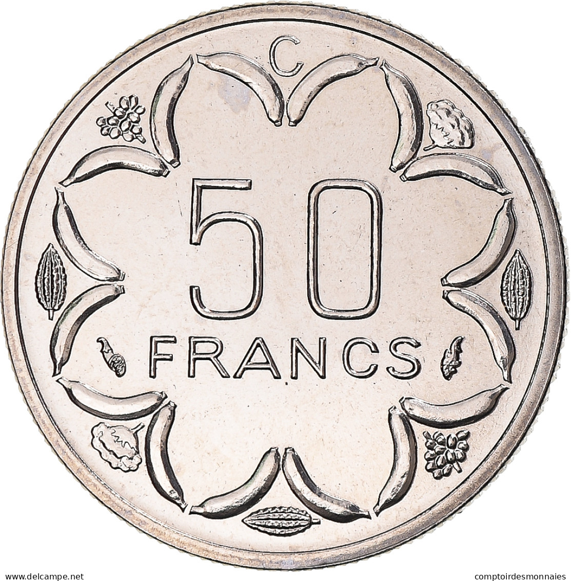 Monnaie, Congo, 50 Francs, 1976, Monnaie De Paris, ESSAI, FDC, Nickel, KM:11 - Congo (Rép. Démocratique, 1964-70)