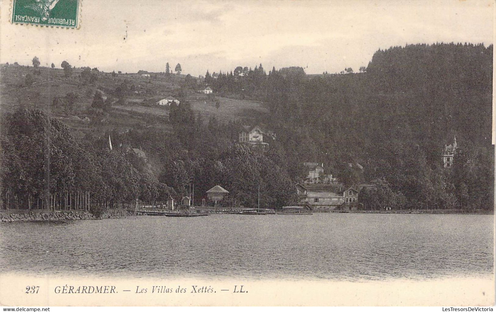 FRANCE - 88 - GERARDMER - Les Villas Des Xettés - LL - Carte Postale Ancienne - Gerardmer