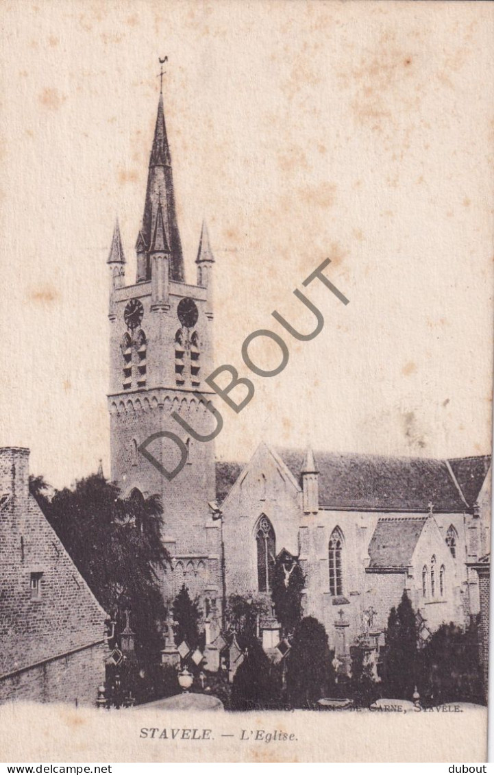 Postkaart/Carte Postale - Stavele - Eglise (C3456) - Alveringem