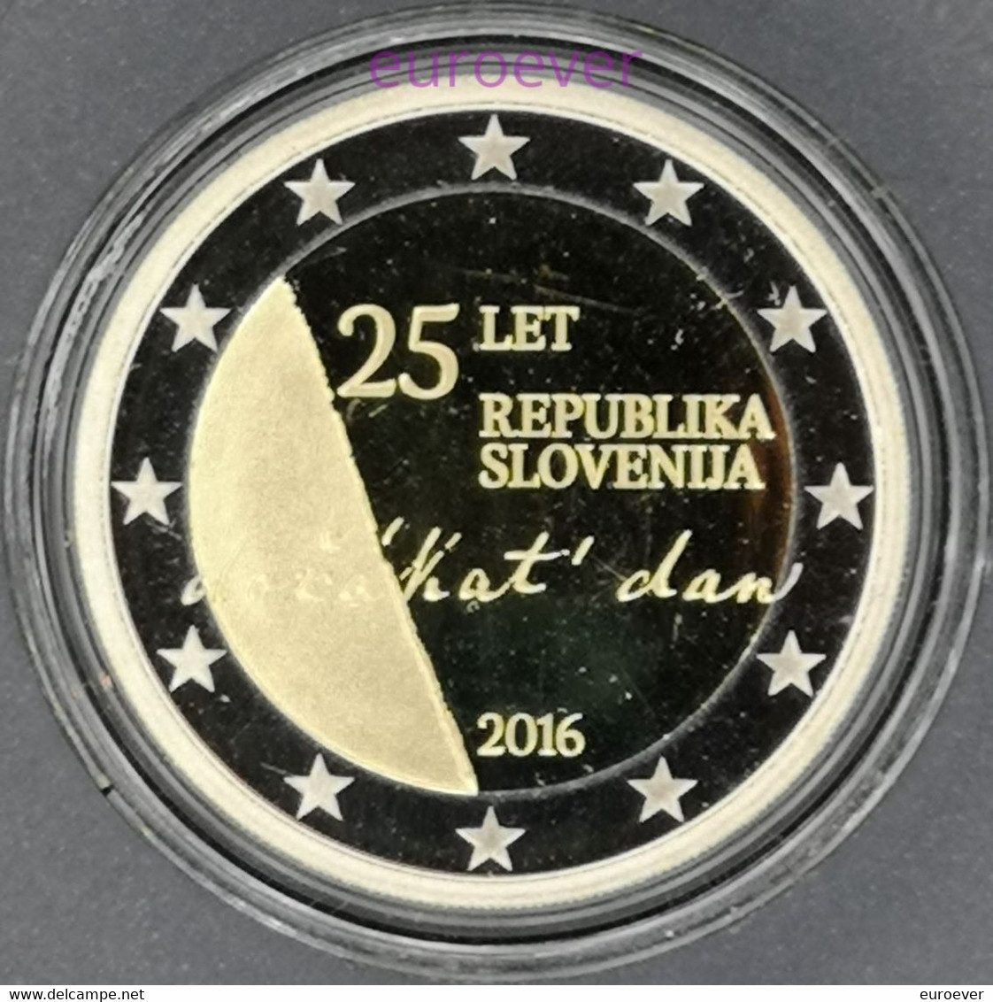 2 Euro Gedenkmünze 2016 Nr. 17 - Slowenien / Slovenia - Unabhängigkeit PP Proof - Slovenia