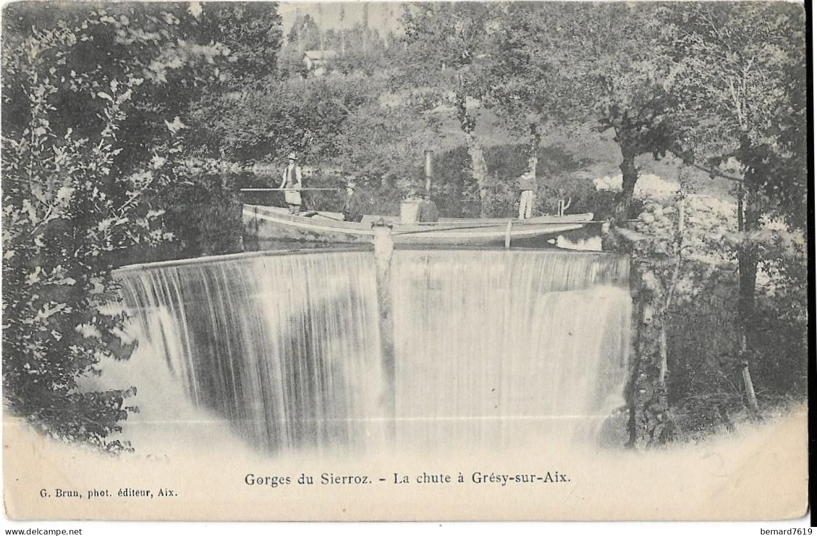 73  Gresy  Sur Aix -  Les Gorges Du Sierroz  -  La Chute  A  Gresy  Sur Aix - Gresy Sur Isere