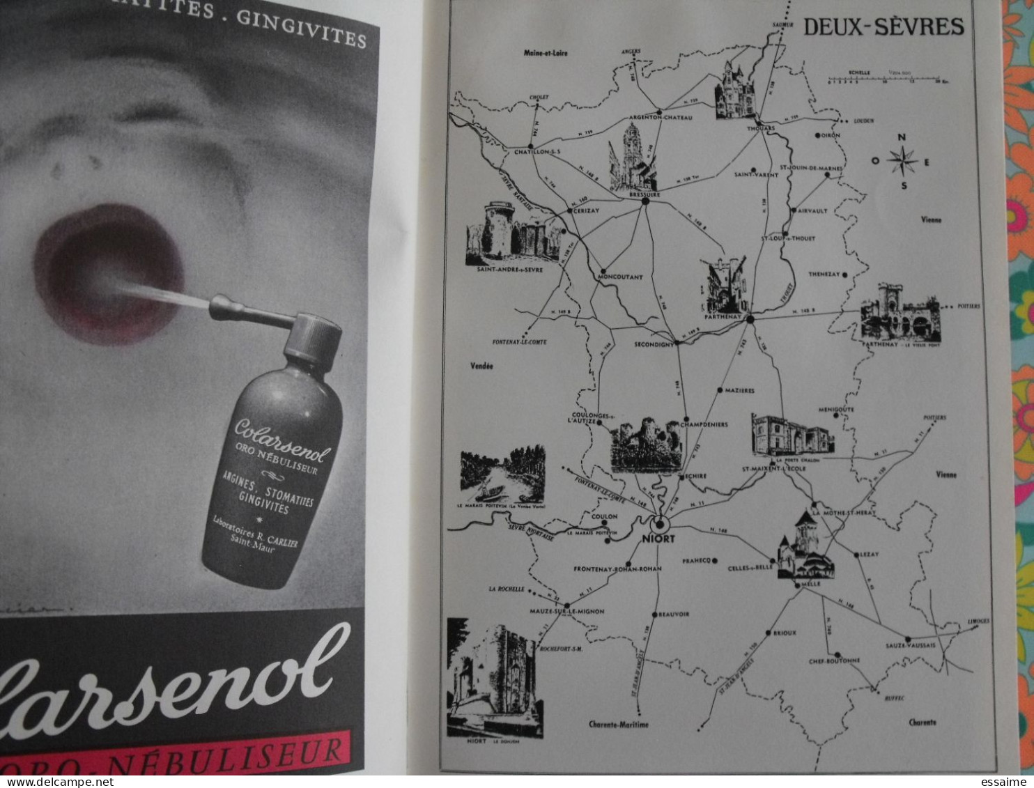 La France à table n° 99. 1962. Deux-Sèvres. niort saint-maixent parthenay oiron thouars bressuire melle. gastronomie