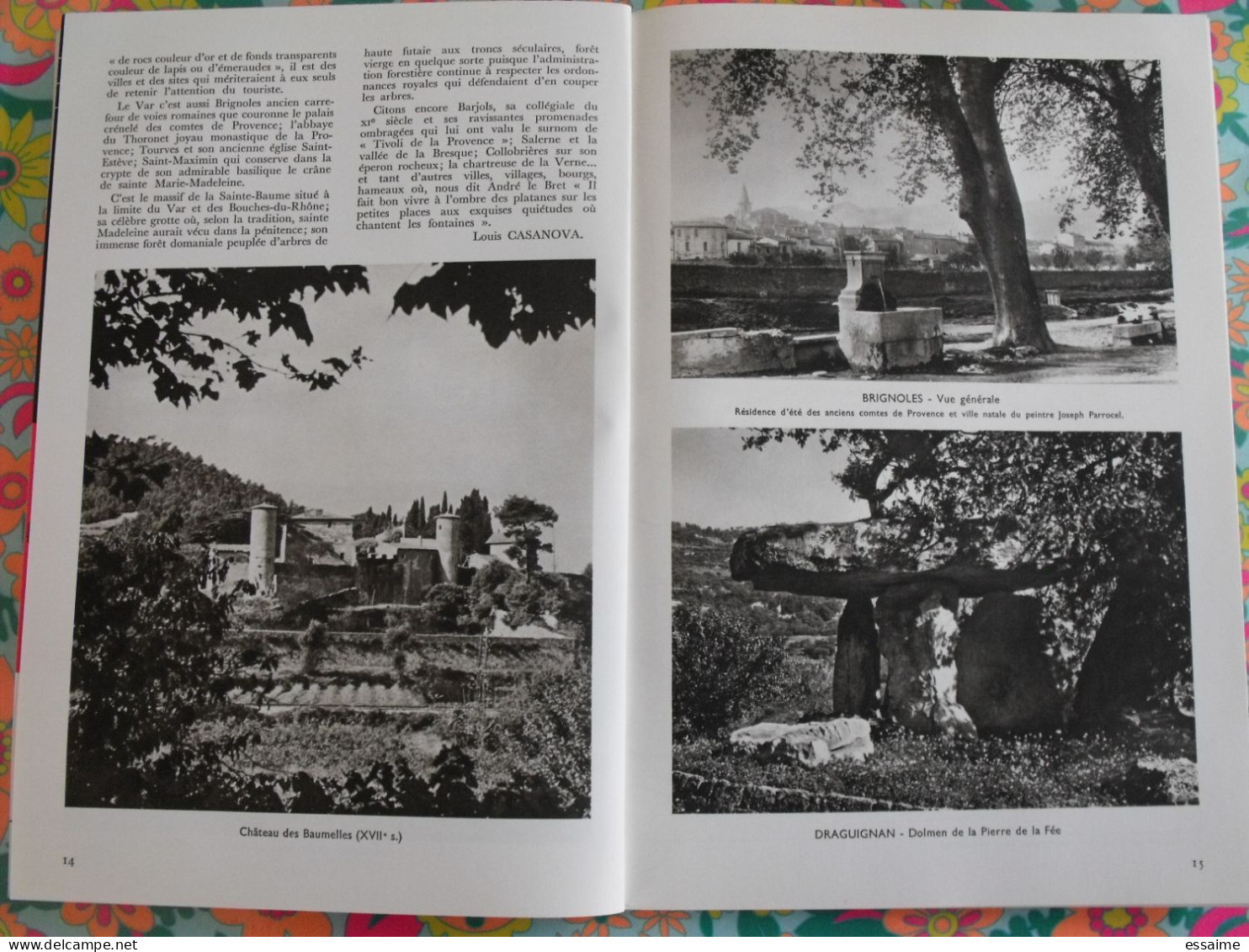 La France à table n° 145. 1970. Var. bandol toulon hyères le lavandou fréjus verdon carces saint-tropez. gastronomie