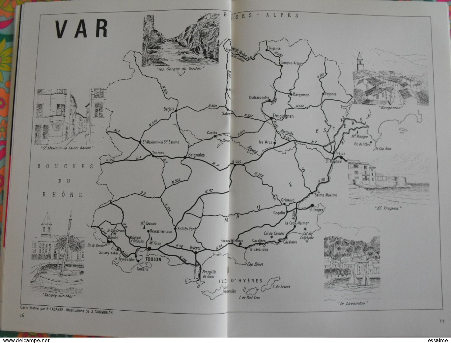 La France à table n° 145. 1970. Var. bandol toulon hyères le lavandou fréjus verdon carces saint-tropez. gastronomie