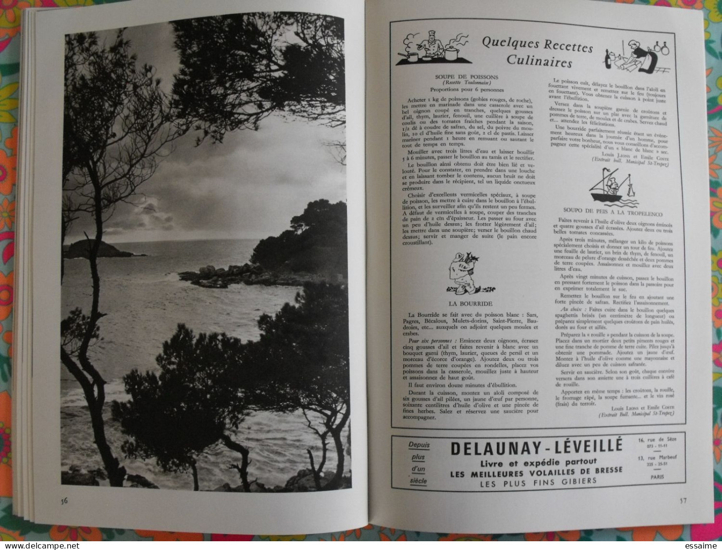 La France à table n° 145. 1970. Var. bandol toulon hyères le lavandou fréjus verdon carces saint-tropez. gastronomie