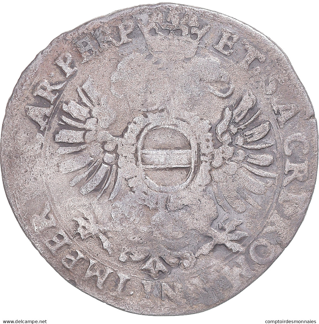 Monnaie, États Italiens, Antonio Maria Tizzone, Testone, 1598-1641, Desana - Lehnsgeld