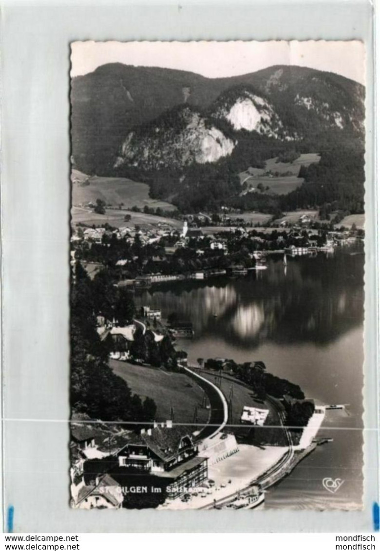 St. Gilgen 1955 - Eisenbahn - St. Gilgen