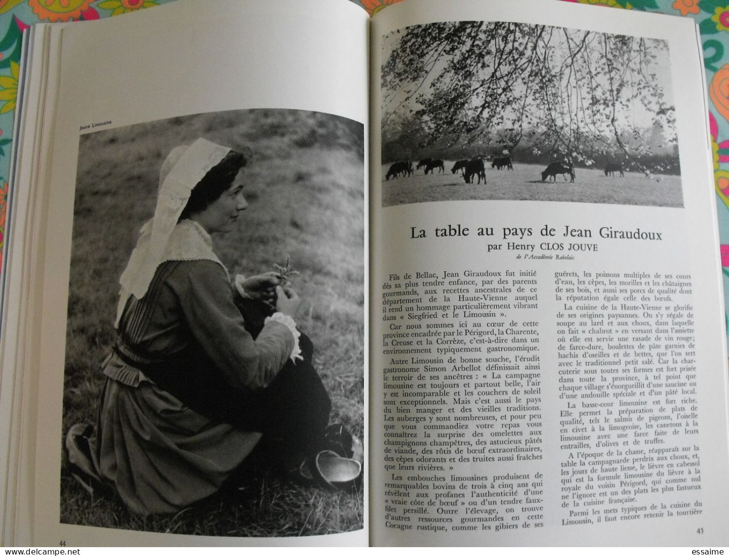 La France à table n° 168. 1973. Haute-Vienne. limoges solignac ambazac bellac chalus magnac-laval cieux. gastronomie