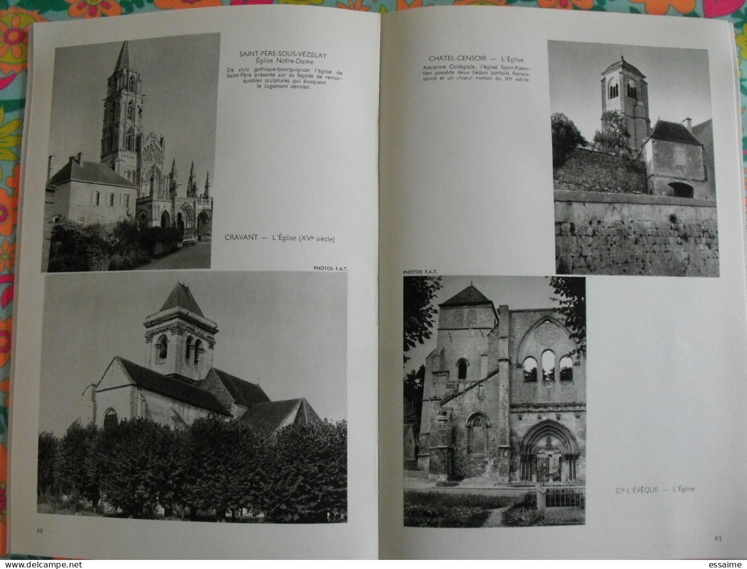 La France à table n° 123. 1966. Yonne. auxerre joigny sens pontigny chablis tanlay noyers vézelay avallon. gastronomie