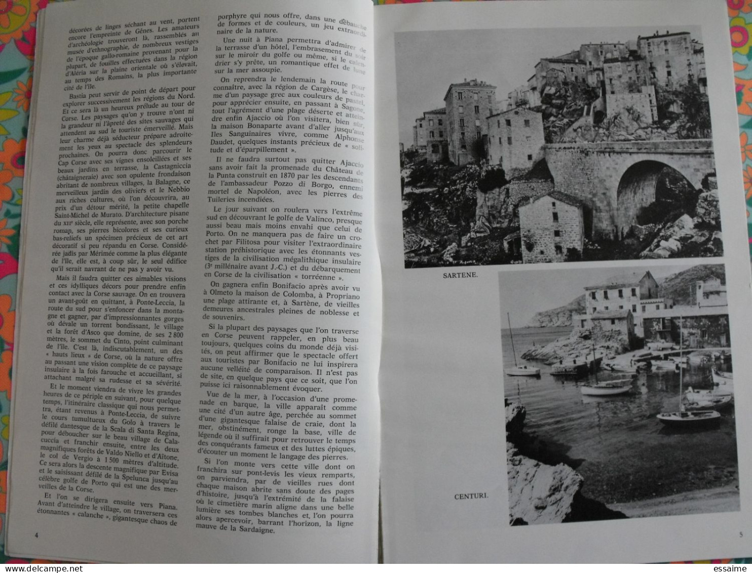 La France à Table N° 2. 1977. Corse Marseille Facteur Cheval Nohant Sévigné Sartene Corte Porto Bastia. Gastronomie - Tourismus Und Gegenden