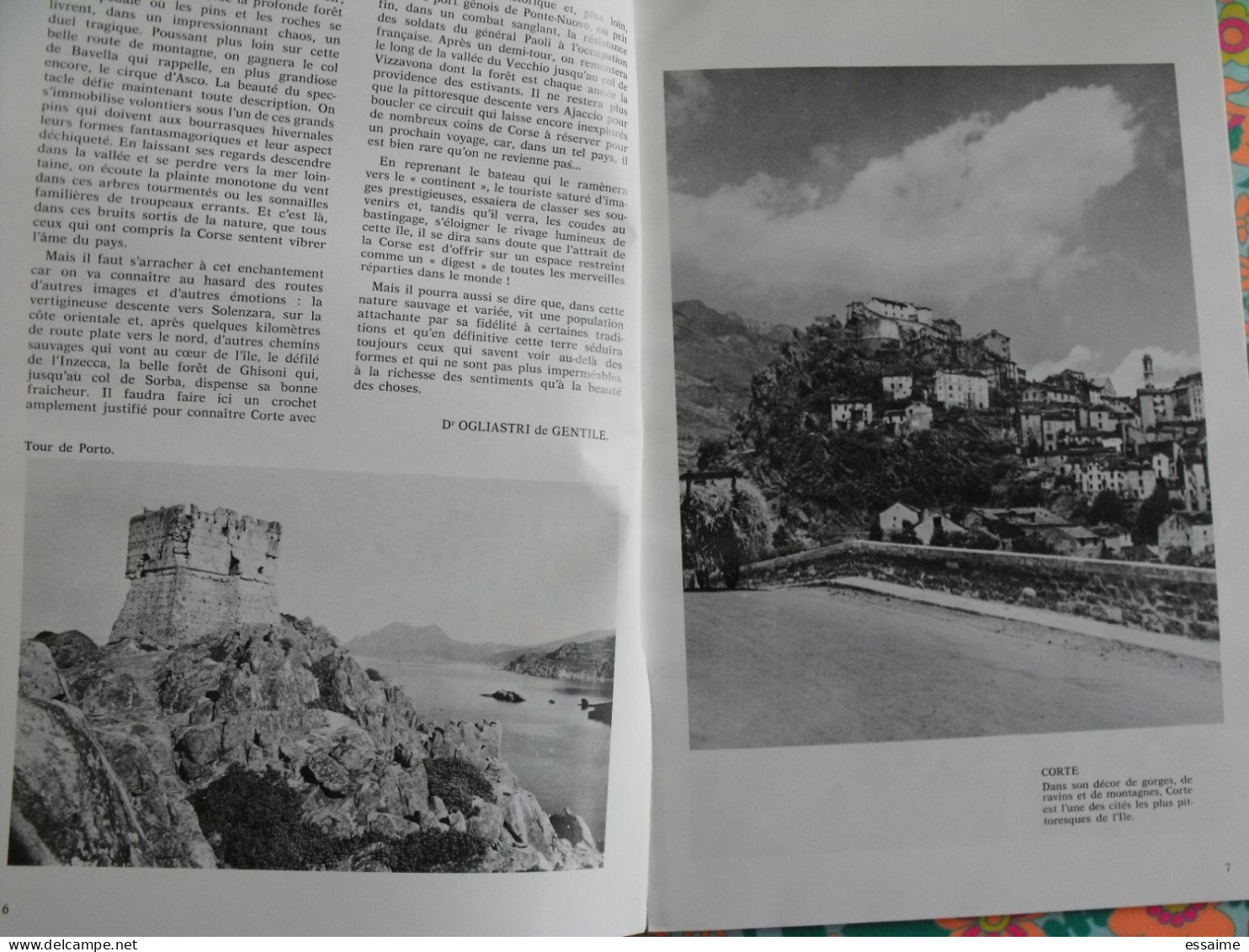 La France à Table N° 2. 1977. Corse Marseille Facteur Cheval Nohant Sévigné Sartene Corte Porto Bastia. Gastronomie - Tourism & Regions