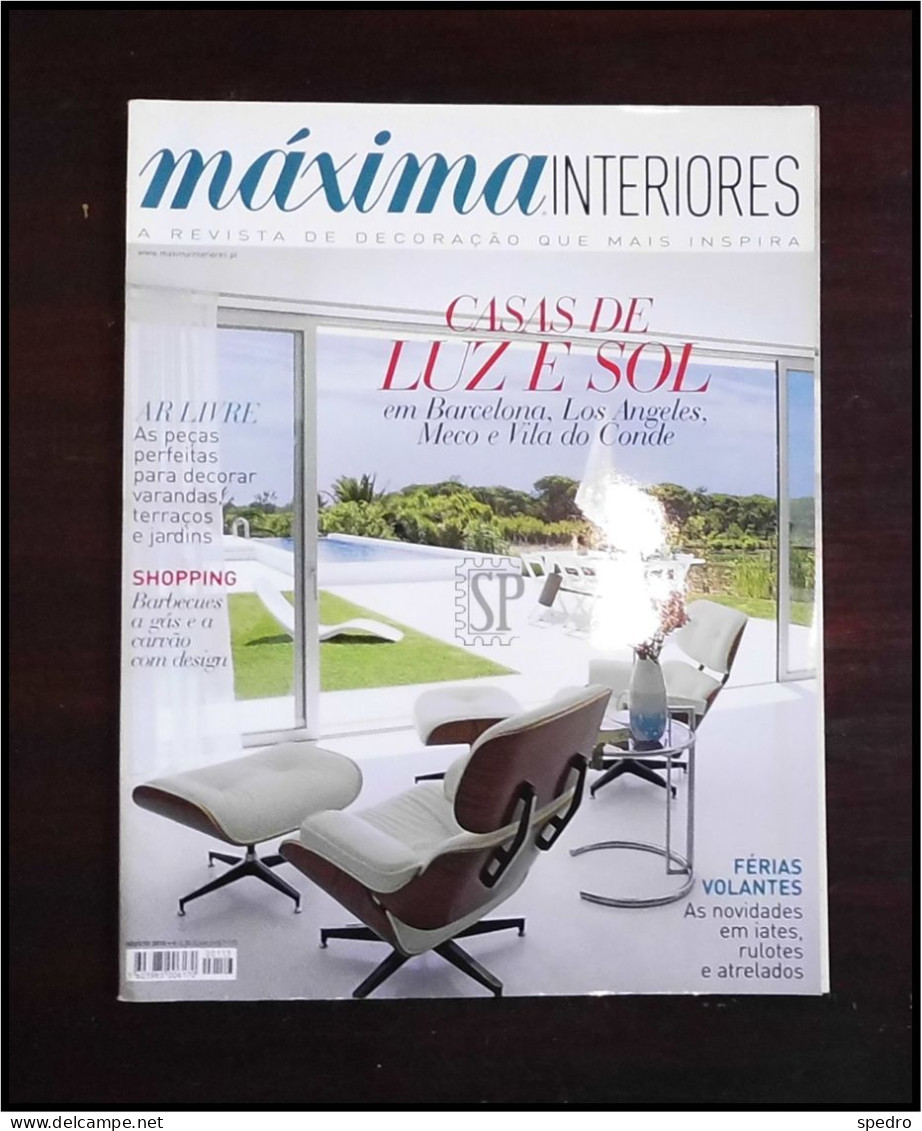 Portugal 2010 Máxima Interiores Casa De Luz E Sol Cofina Editora Perfil Ano 12 N.º 113 - Casa & Decoración