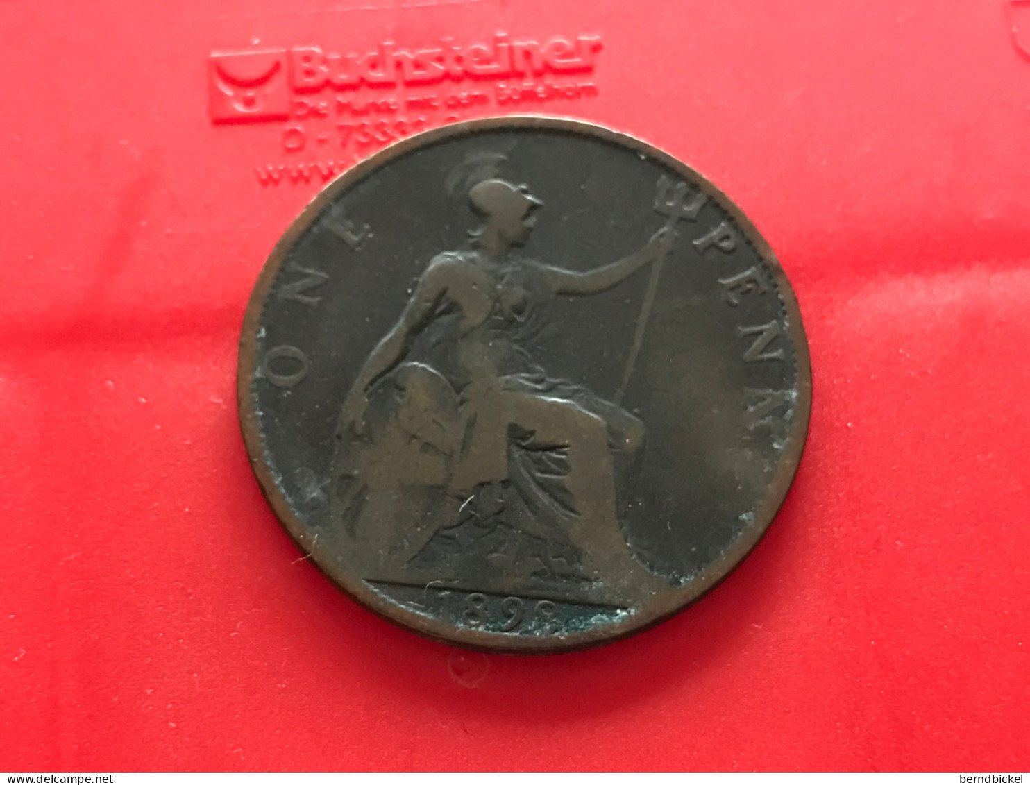 Münze Münzen Umlaufmünze Großbritannien 1 Penny 1898 - D. 1 Penny