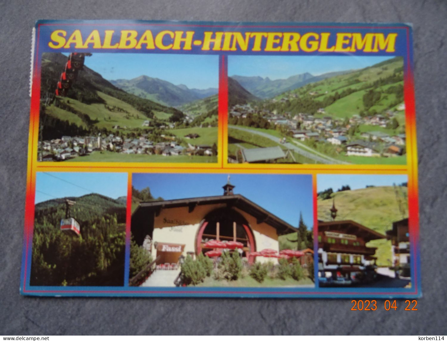 SAALACH  HINTERGLEMM - Saalbach