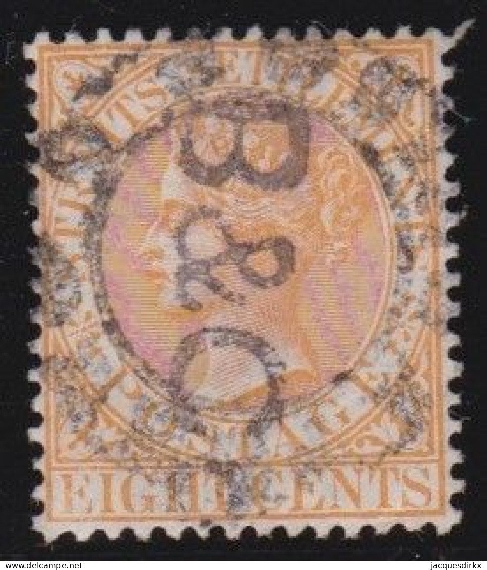 Straits Settlements        .   SG    .   52   .      O        .      Cancelled - Straits Settlements