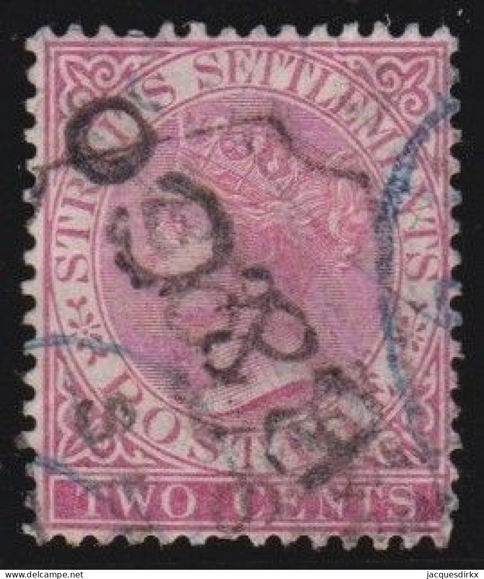 Straits Settlements        .   SG    .   63     .      O        .      Cancelled - Straits Settlements