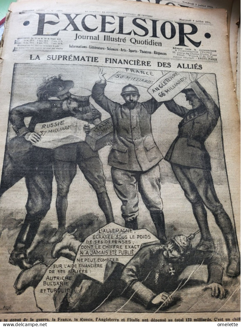 EXCELSIOR 16 /SUPREMATIE FINANCIERE DES ALLIES LOUIS MALTESTE/ VOYANTE MANFREDINI - General Issues