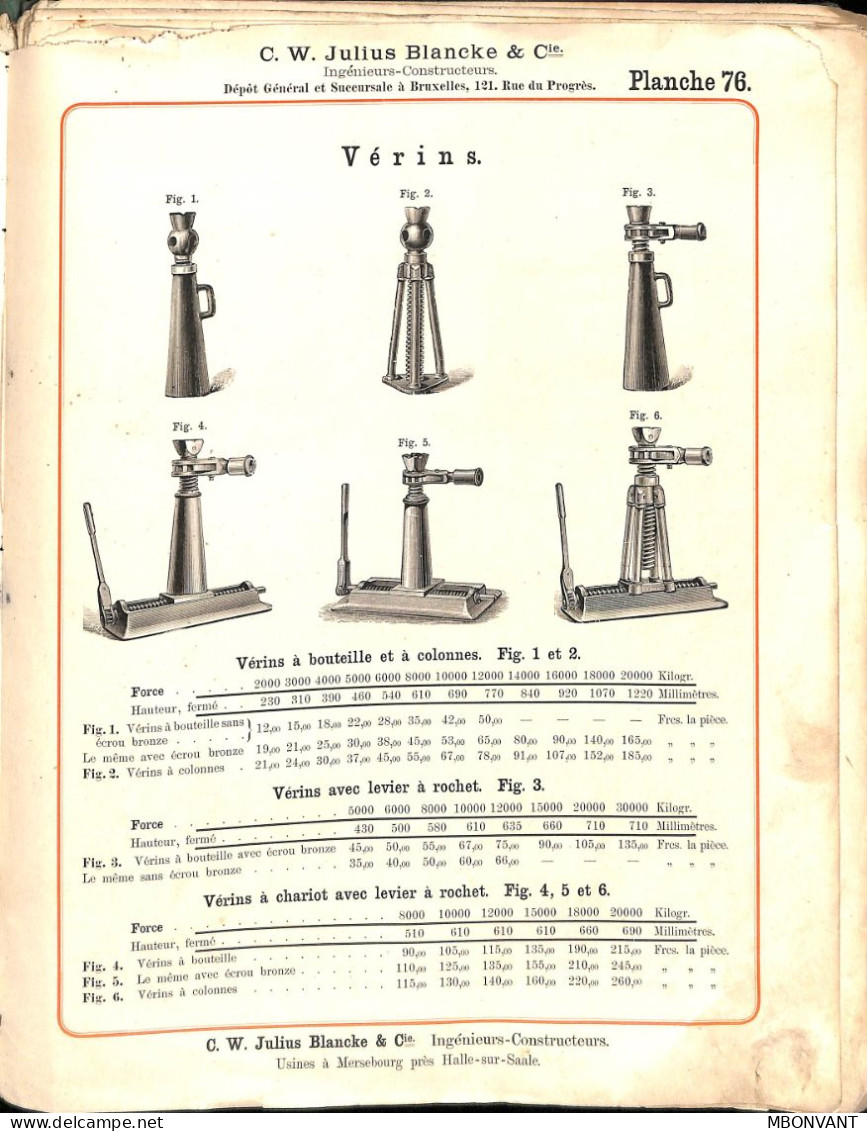 Mersebourg / Catalogue D'appareils De Levage / Allemagne - Matériel Et Accessoires