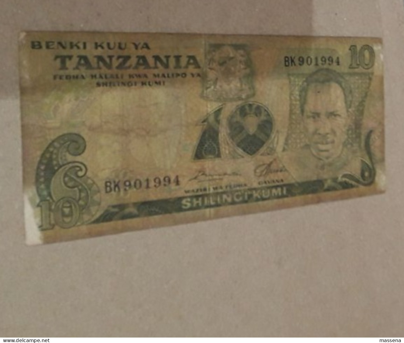 10 SHILLUNG - Tanzania