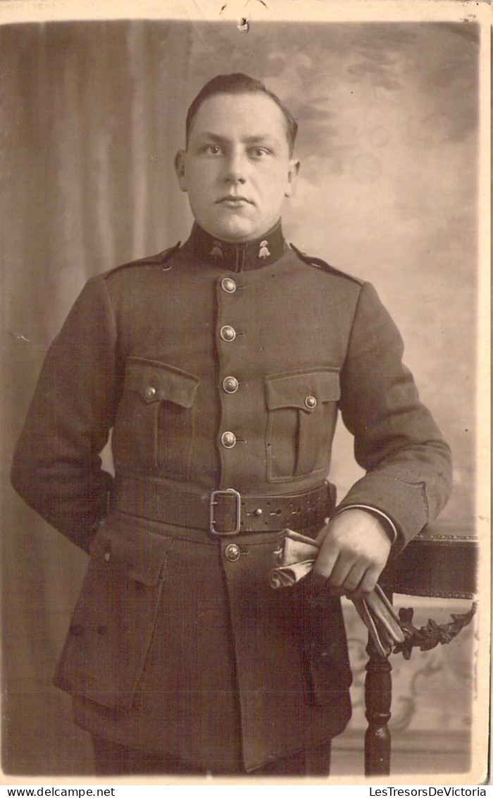 PHOTOGRAPHIE - Homme Militaire -  Carte Postale Ancienne - Photographs