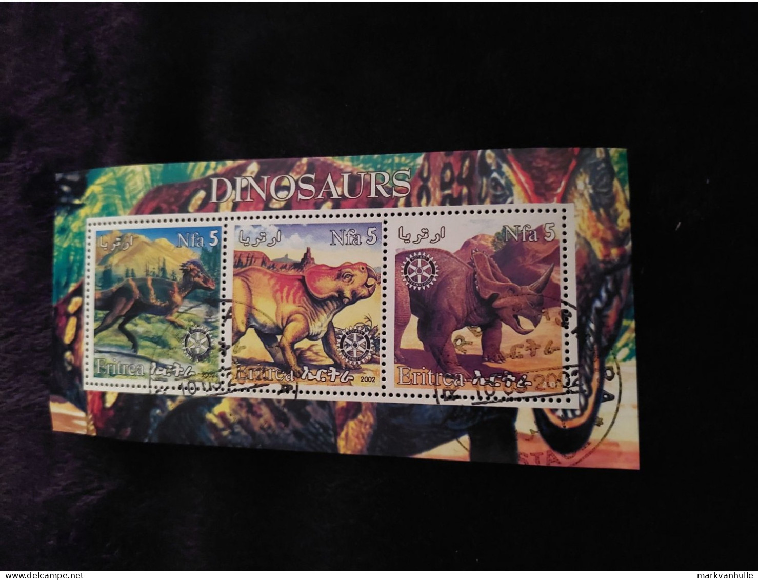 Postzegelblok Eritria - Erythrée