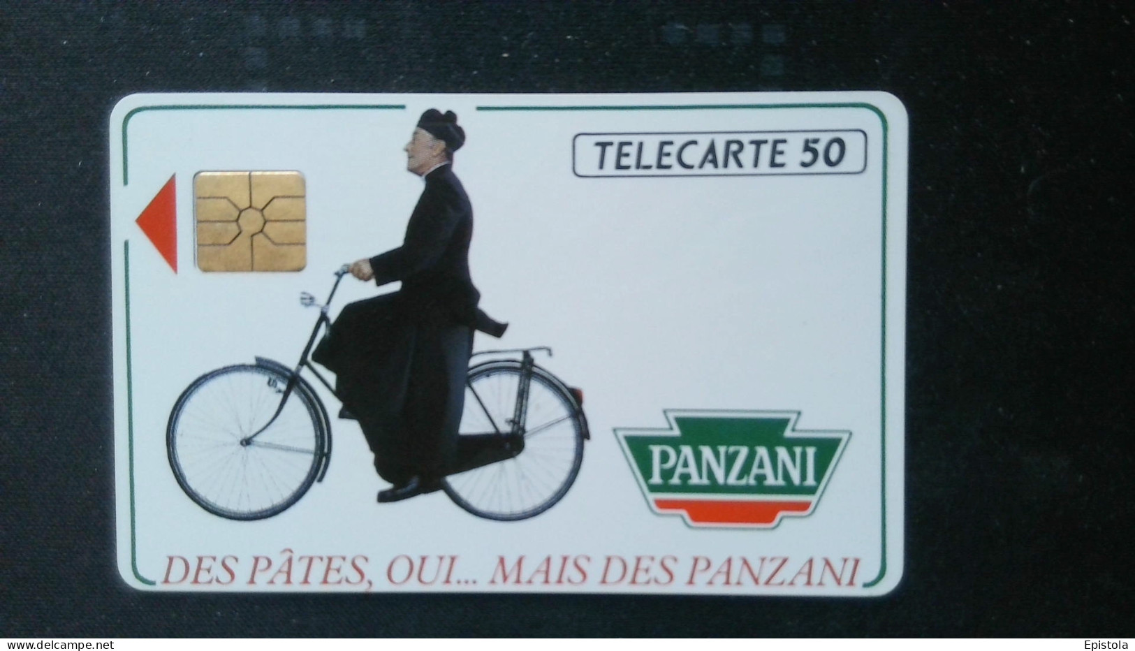 ► France: Vélo Curé PANZANI   -  13 000 Ex - Food