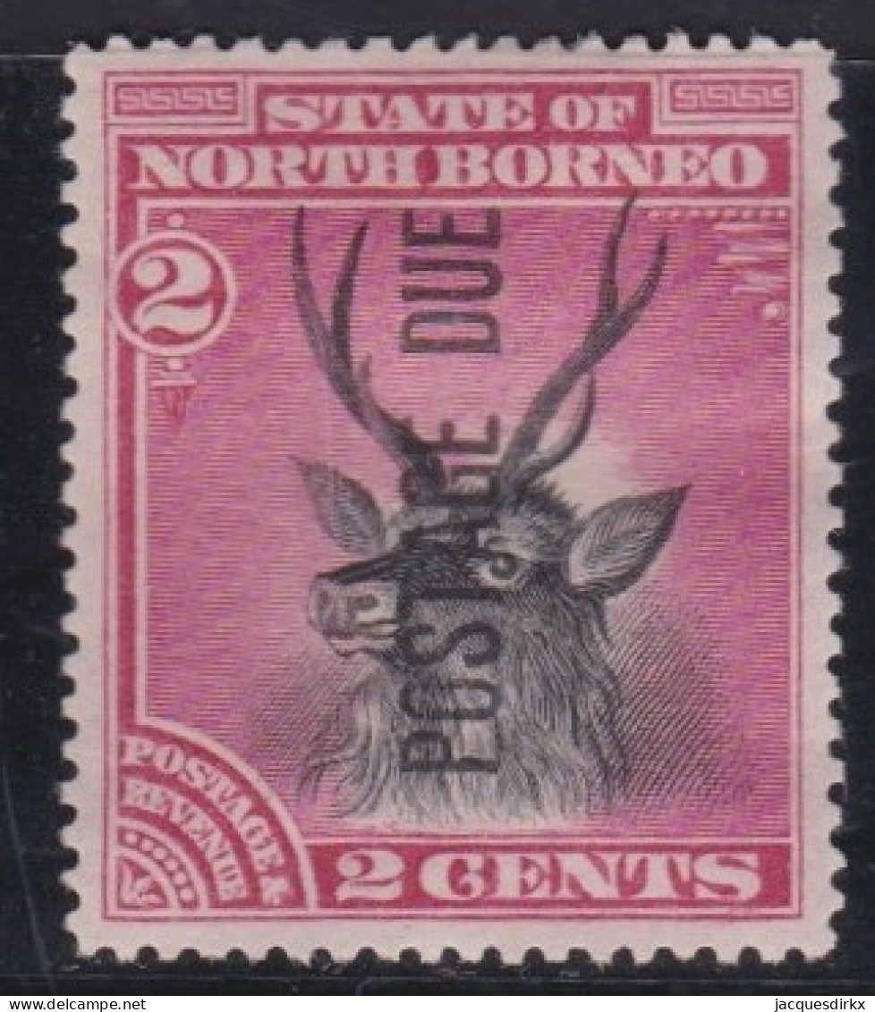 North Borneo        .   SG    .   D 1  (2 Scans)        .   (*)   .    Without Gum - Bornéo Du Nord (...-1963)