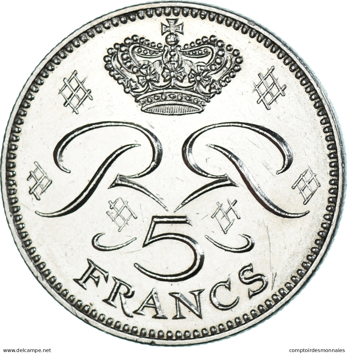 Monnaie, Monaco, Rainier III, 5 Francs, 1978, Monaco, SPL, Du Cupronickel - 1960-2001 Nouveaux Francs