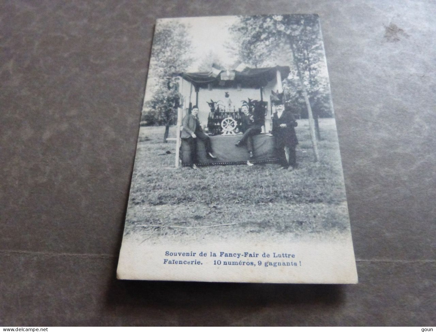 Cpa Pont-à-Celles Souvenir De La Fancy Fair De Luttre Faïencerie - Pont-a-Celles