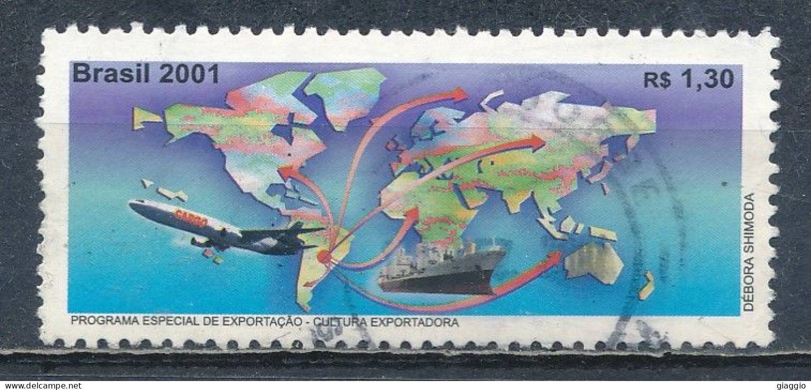 °°° BRASIL - Y&T N°2676 - 2001 °°° - Used Stamps