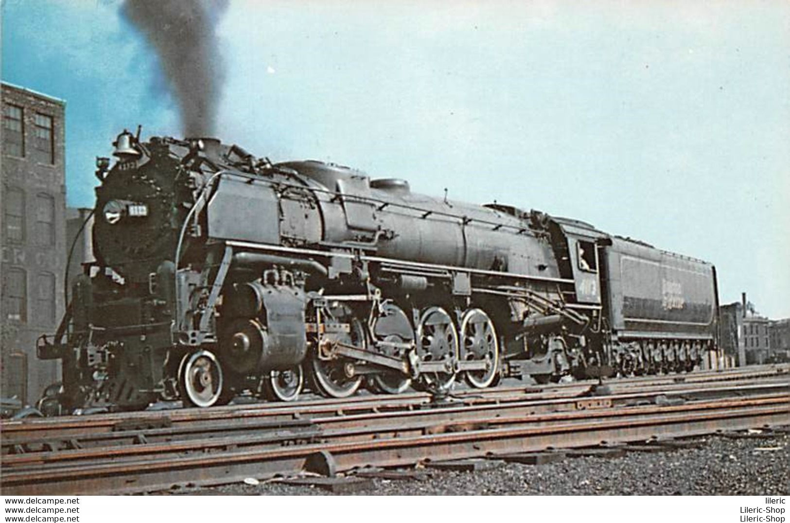 BOSTON & MAINE 4113 CARRIED THE NAME " BLACK ARROW " - WORCESTER, MASS, IN 1946 # TRAINS # US - Eisenbahnen