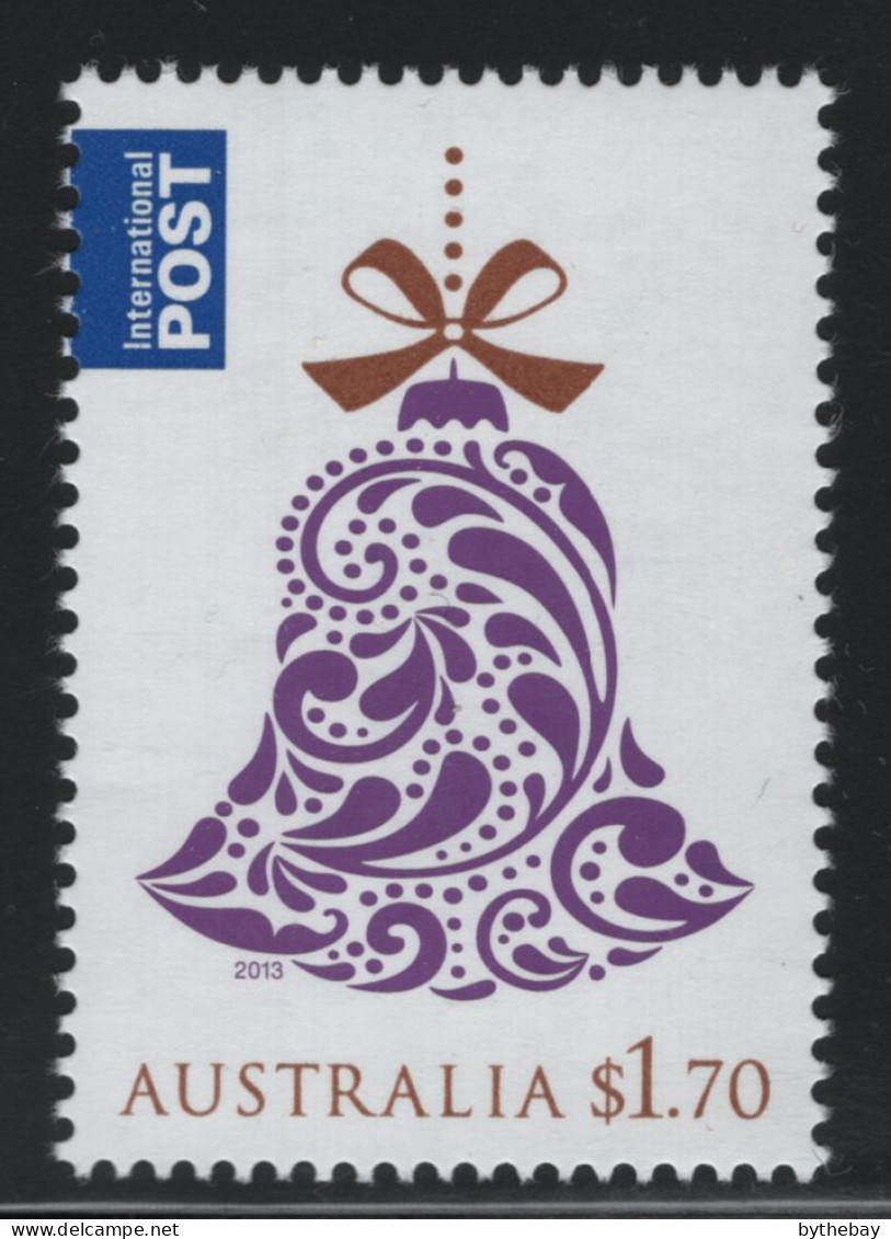 Australia 2013 MNH Sc 4012 $1.70 Bell Christmas - Mint Stamps