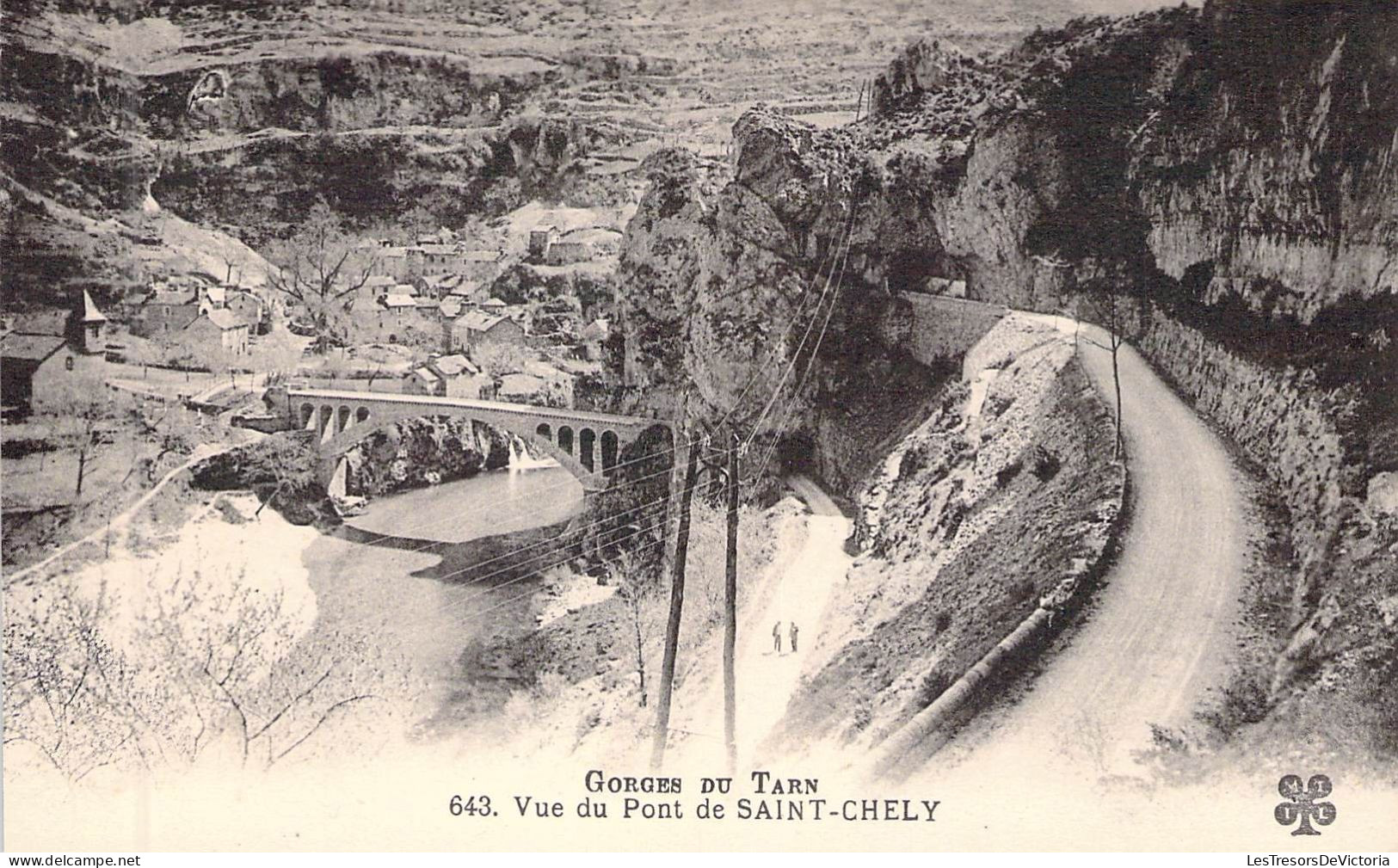 FRANCE - 48 - Saint Chely - Vue Du Pont - Carte Postale Ancienne - Saint Chely D'Apcher