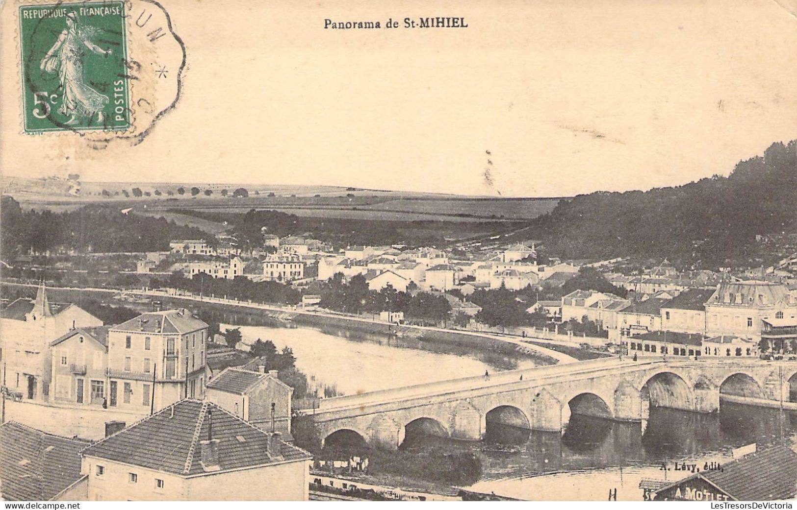 FRANCE - 55 - ST MIHIEL - Panorama De La Ville - Carte Postale Ancienne - Saint Mihiel