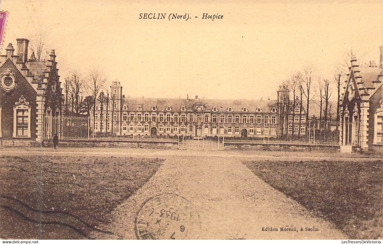 FRANCE - 59 - SECLIN - Hospice - Edition Moreau - Carte Postale Ancienne - Seclin