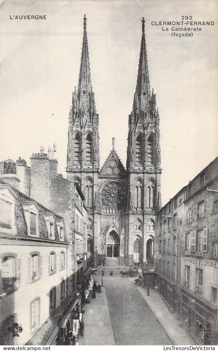 FRANCE - 63 - CLERMONT FERRAND - La Cathédrale - Carte Postale Ancienne - Clermont Ferrand