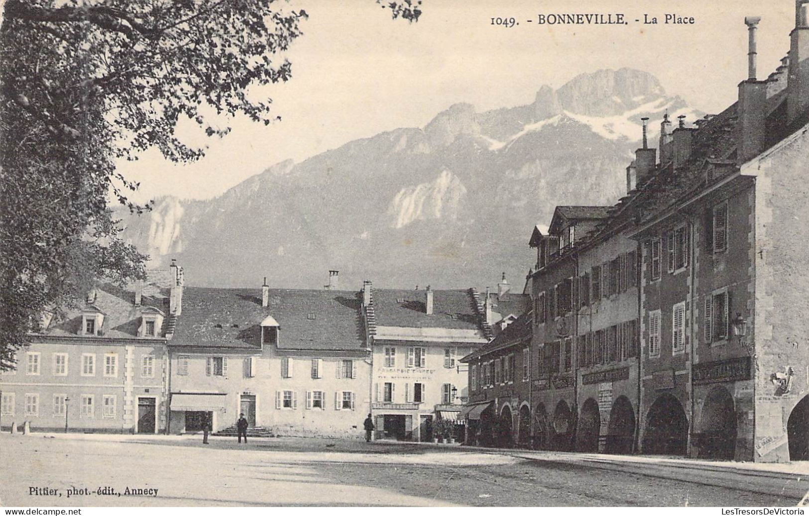 FRANCE - 74 - BONNEVILLE - La Place - Carte Postale Ancienne - Bonneville
