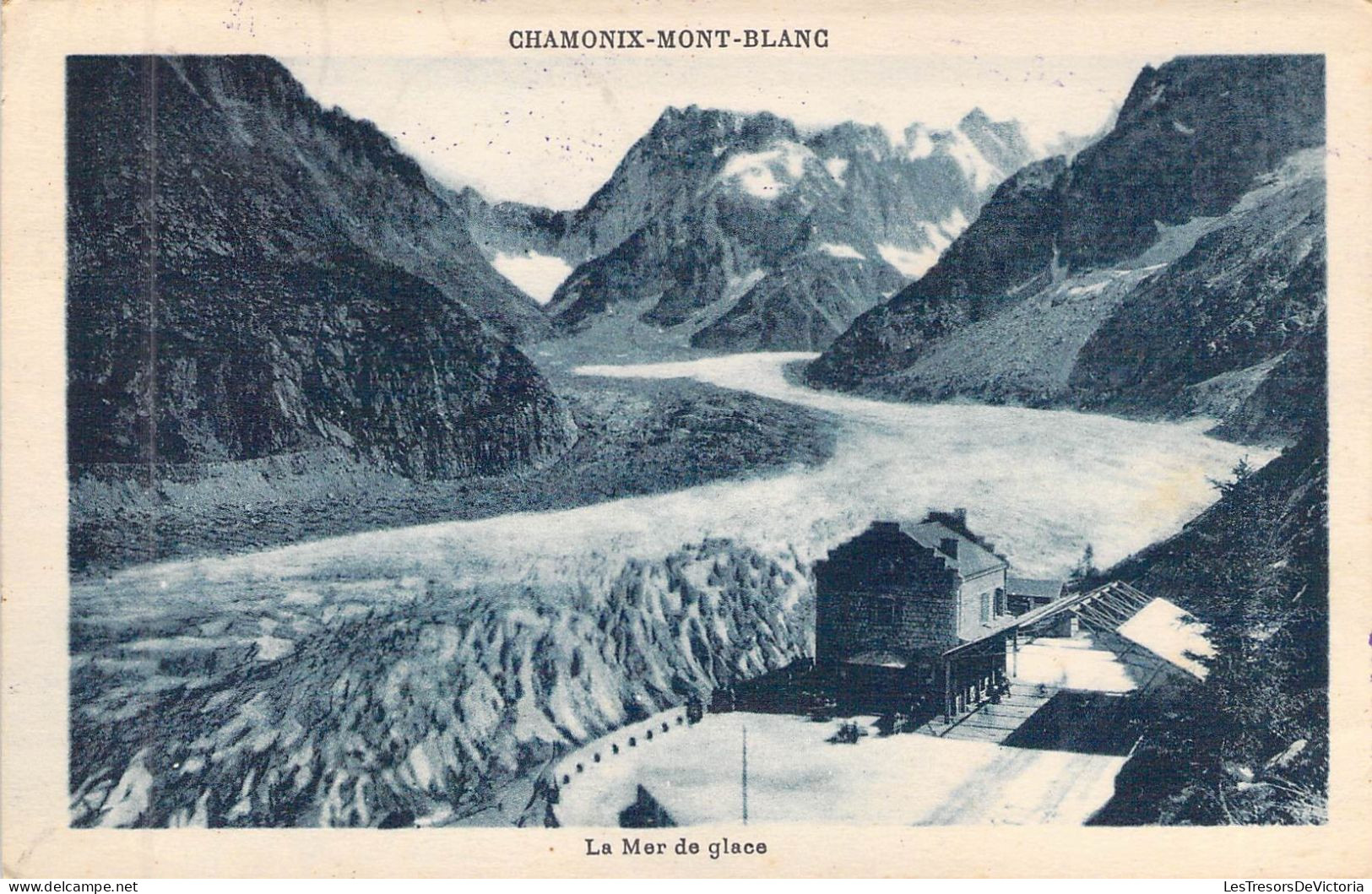 FRANCE - 74 - CHAMONIX MONT BLANC - La Mer De Glace - Carte Postale Ancienne - Saint-Gervais-les-Bains