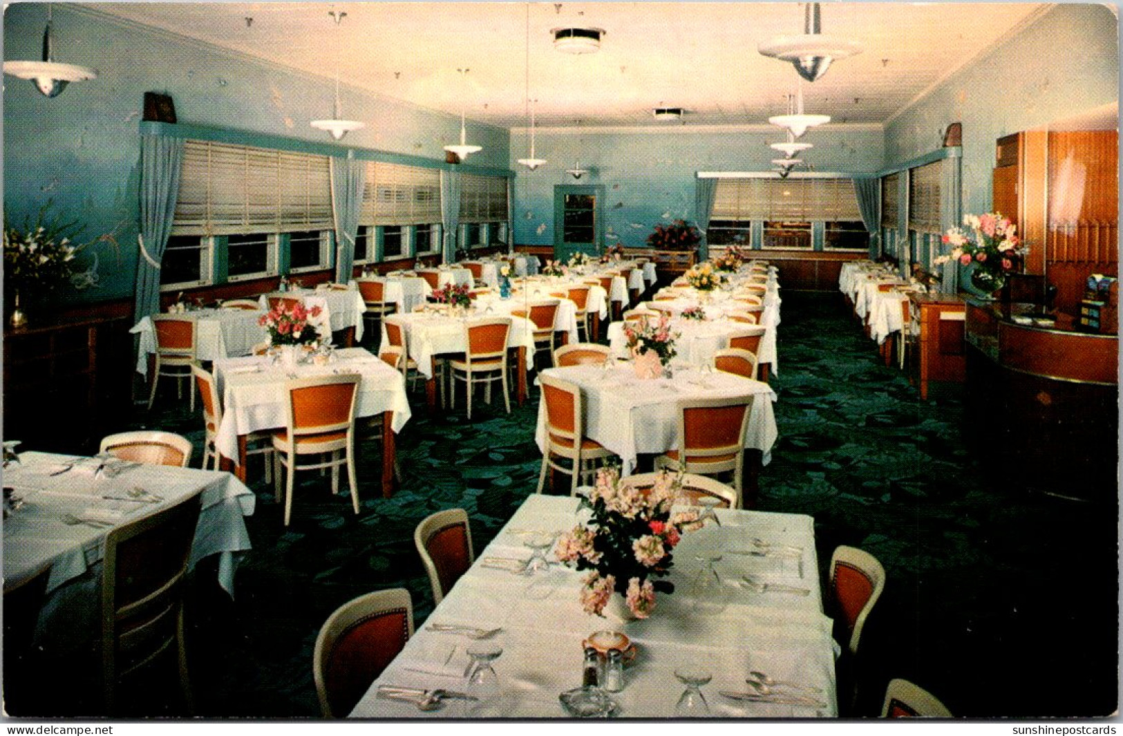 Florida Daytona Beach The Ridgewood Hotel Dining Room - Daytona