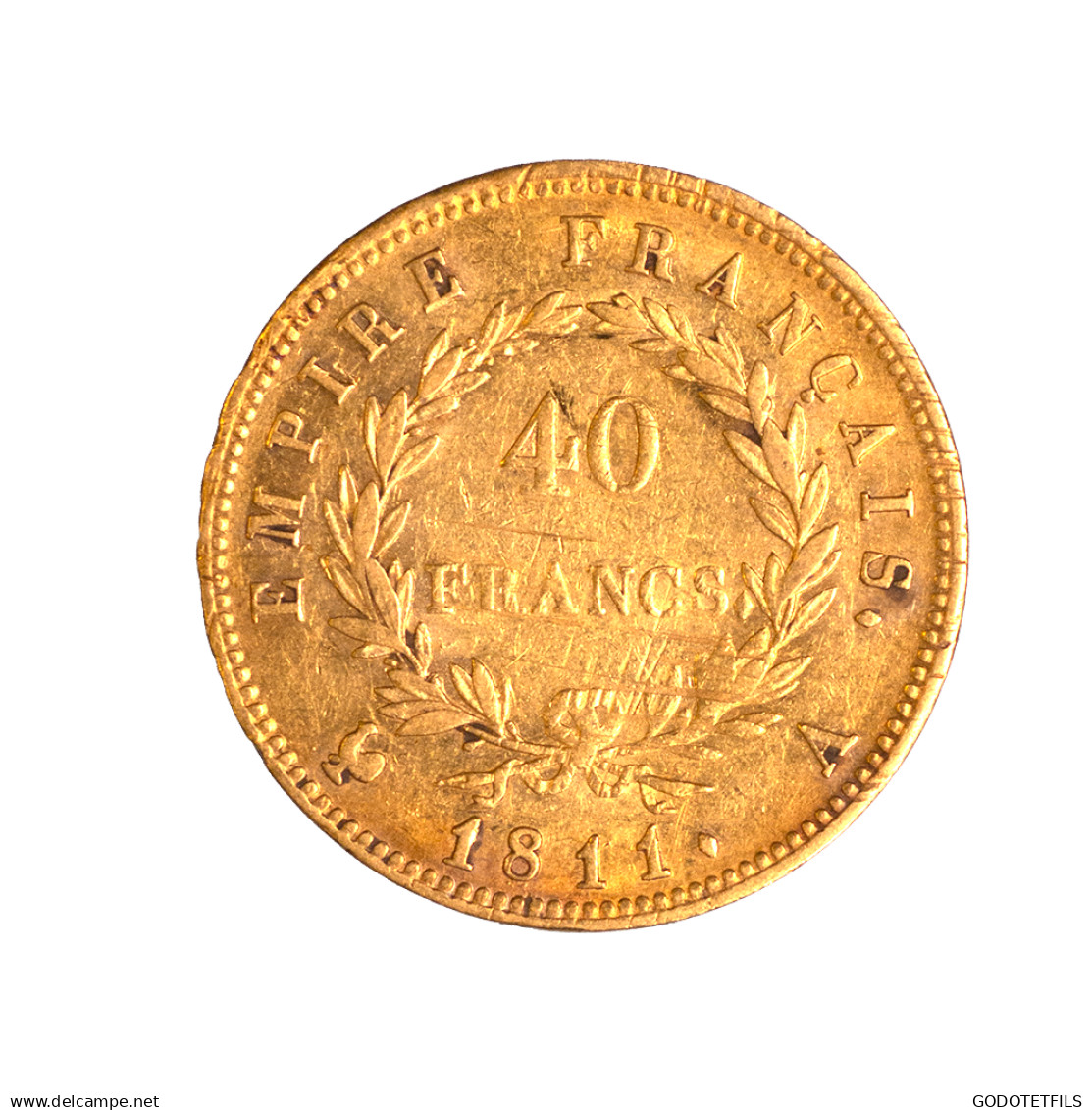 Premier Empire - 40 Francs Napoléon Ier 1811 Paris - 40 Francs (goud)