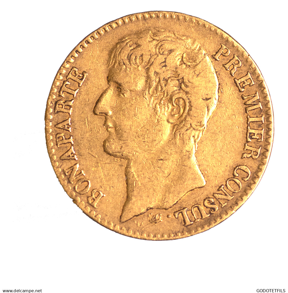 Consulat - 40 Francs Bonaparte Premier Consul An 11 (1802) Paris - 40 Francs (oro)