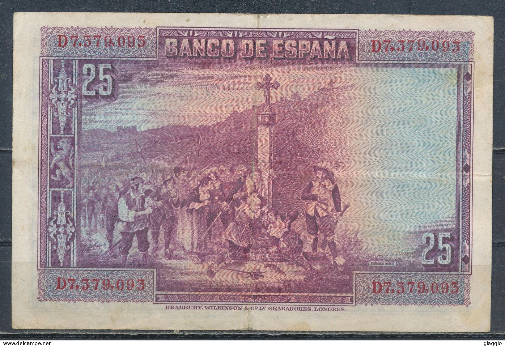 °°° SPAIN - 25 PESETAS 1928 °°° - 1-2-5-25 Peseten